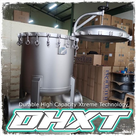 pfi dhxt stainless steel multi cartridge filter housing ss304 ss316l