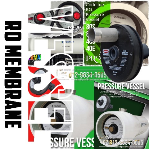 Codeline 80S Series RO Pressure Vessel 8 Inch Side Entry
